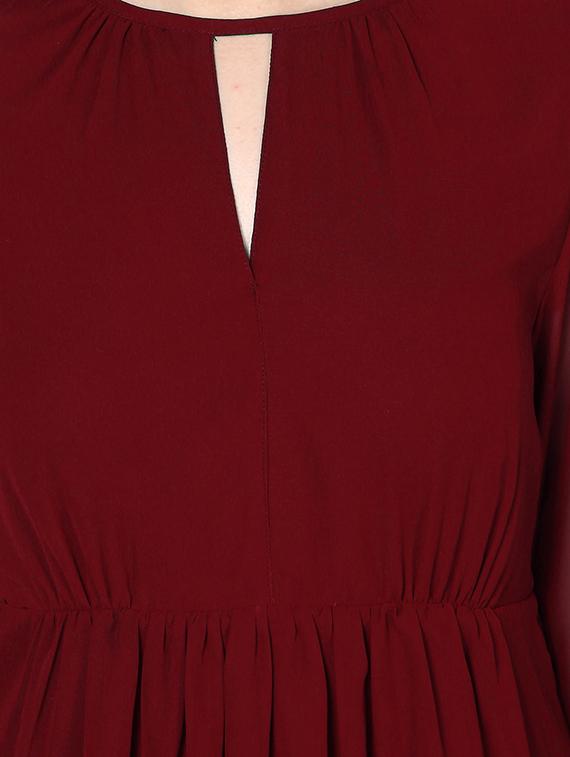 key hole neck gathered top - 1157151 - Zoom Image - 4