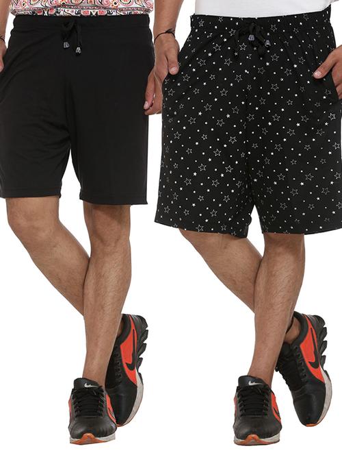 multicolor cotton shorts - 11575103 - Standard Image - 1