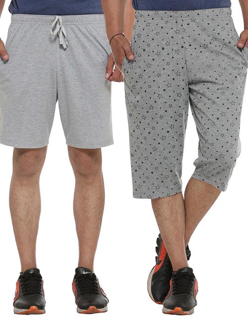multicolor cotton shorts - 11575122 - Standard Image - 1