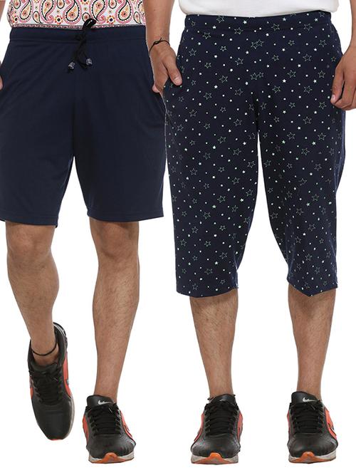multicolor cotton shorts - 11575130 - Standard Image - 1