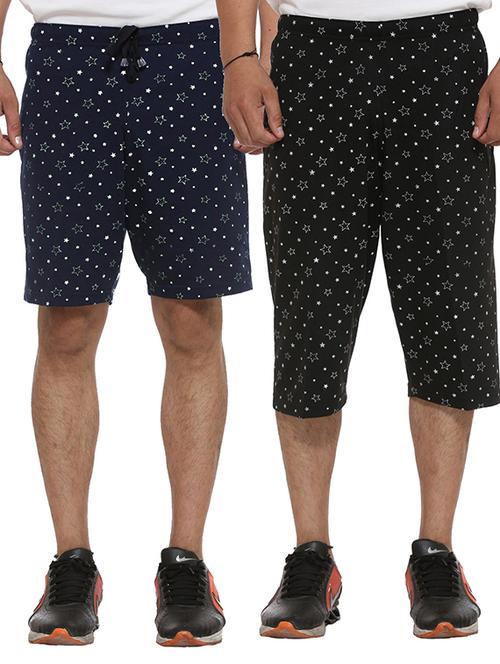 multicolor cotton shorts - 11575147 - Standard Image - 1