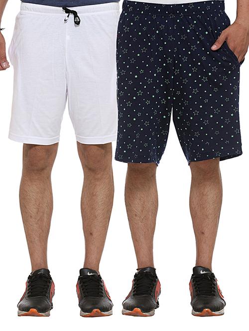 multicolor cotton shorts - 11575160 - Standard Image - 1