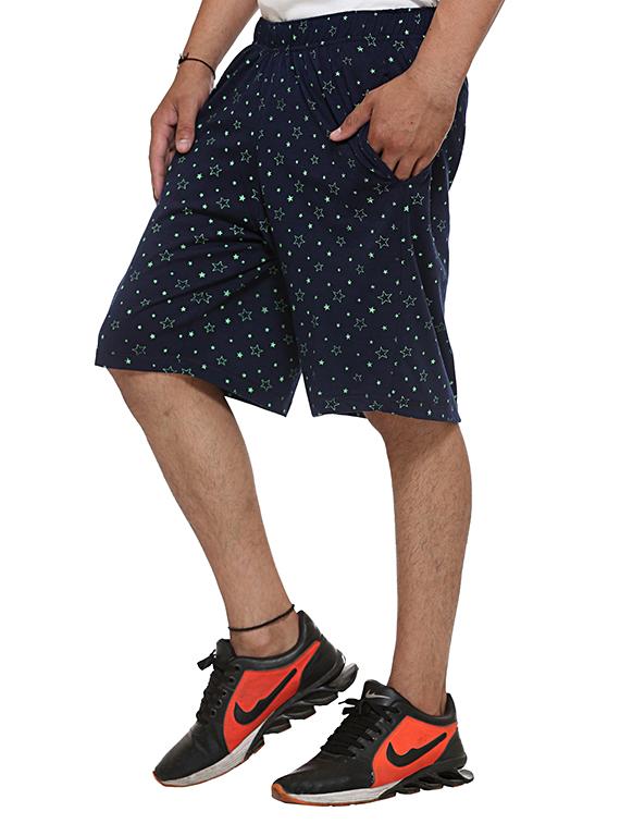 multicolor cotton shorts - 11575211 - Zoom Image - 3