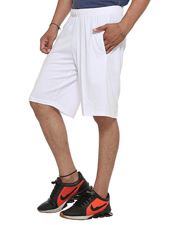 multicolor cotton shorts - 11575219 - Zoom Image - 3