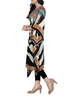 multi colored georgette kaftan - 11580280 - Standard Image - 2