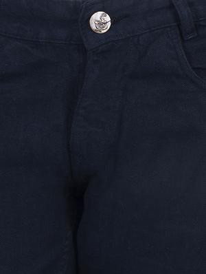 blue plain denim jeans - 11583311 - Standard Image - 4