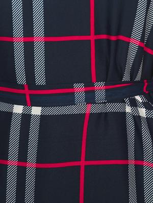 tie back plaid dress - 11588558 - Standard Image - 5