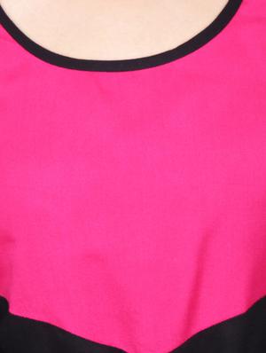 pink viscose straight kurta - 11588686 - Standard Image - 4