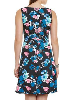 floral fit and flare dress - 11592579 - Standard Image - 3