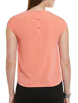 keyhole neck plus top - 11592585 - Standard Image - 3