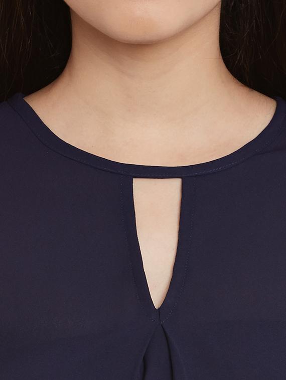 navy key hole front top - 11592592 - Zoom Image - 4