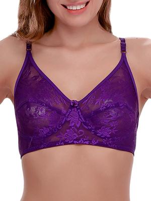 set of 3 multi colored cotton regular bra - 11596622 - Standard Image - 4