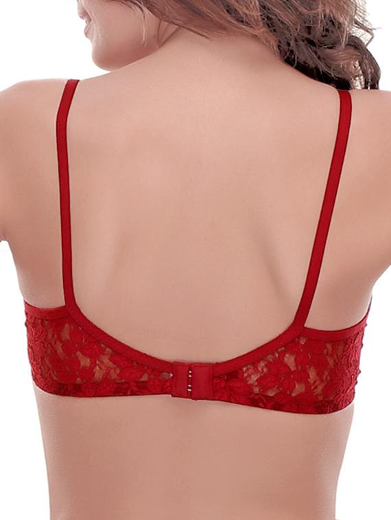 set of 3 multi colored cotton regular bra - 11596622 - Zoom Image - 3
