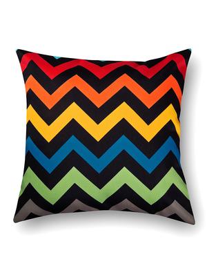 multicoloured cotton printed cushion cover (set of 8) - 11599572 - Standard Image - 4