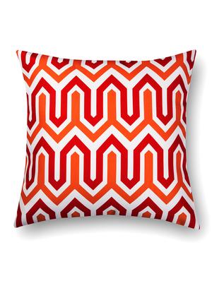 white cotton printed cushion cover (set of 5) - 11600624 - Standard Image - 3