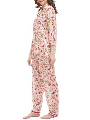 pink satin pajama - 11608652 - Standard Image - 2