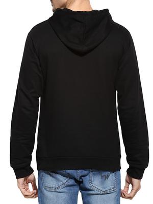 black chest printed sweatshirt - 11614409 - Standard Image - 3