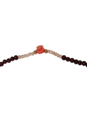 brown metal beaded bracelet - 11615205 - Standard Image - 2