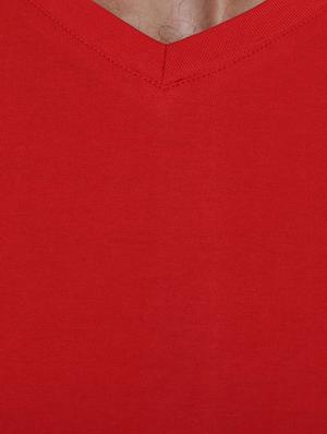 red cotton tshirt - 11615756 - Standard Image - 4