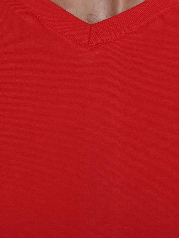 red cotton tshirt - 11615756 - Zoom Image - 4