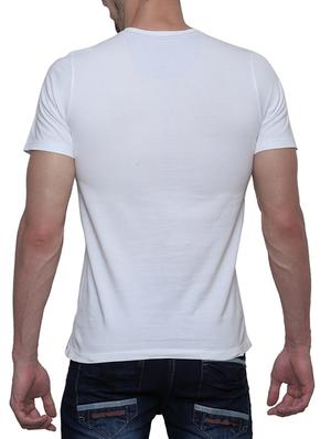 white cotton tshirt - 11615757 - Standard Image - 3
