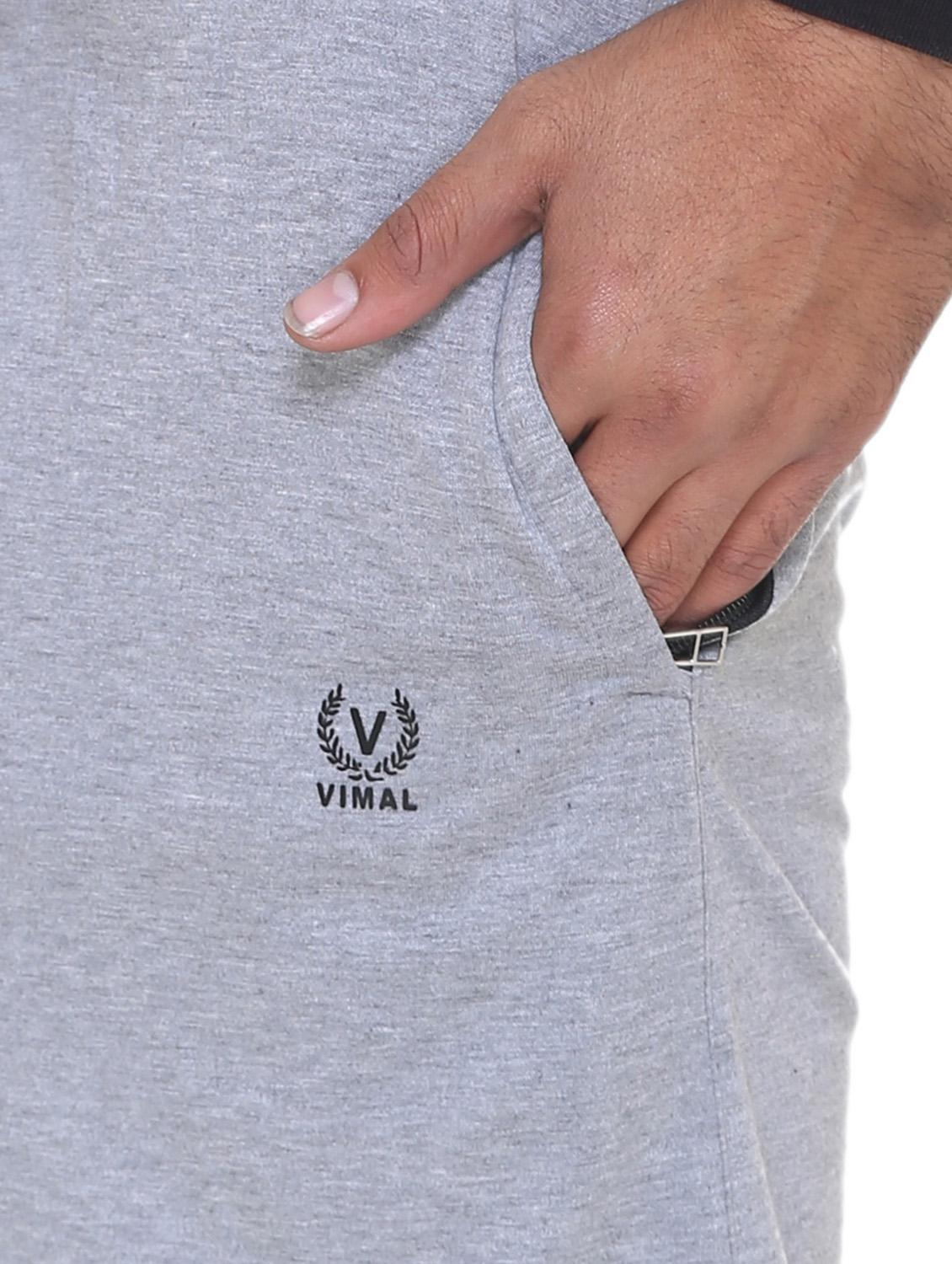 grey cotton full length jogger - 11615903 - Zoom Image - 4