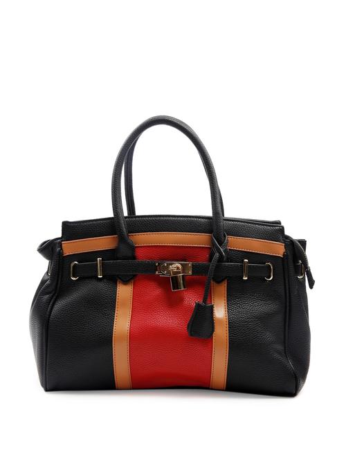 Sporty Black and Red Carryall - 11617 - Very Small Image - 1