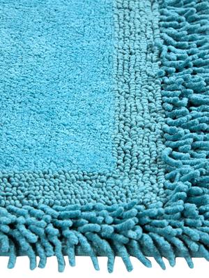 homefurry blue furry style cotton bath mat - 11639579 - Standard Image - 4