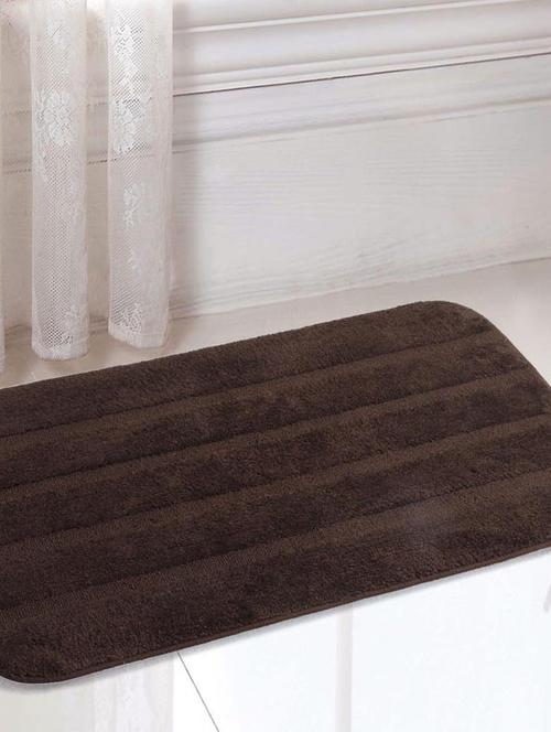saral home soft anti slip micro polyester bathmat -45x65 cm - 11649178 - Standard Image - 1