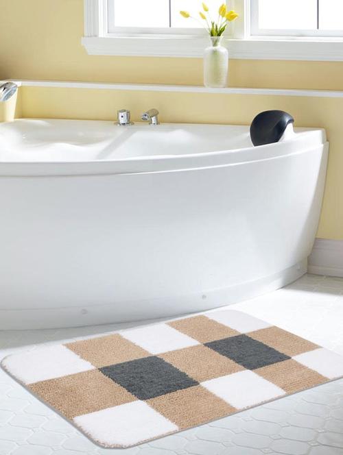saral home premium quality very soft micro polyester bathmat -50x80 cm - 11649179 - Standard Image - 1