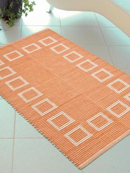cotton handloom made multi purpose floor runners -70x130 cm - 11649225 - Standard Image - 1