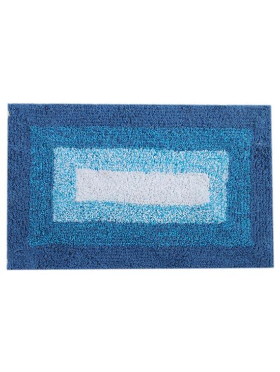 saral home soft cotton anti slip bathmat set of 2 pcs -40x60 cm - 11655613 - Zoom Image - 3