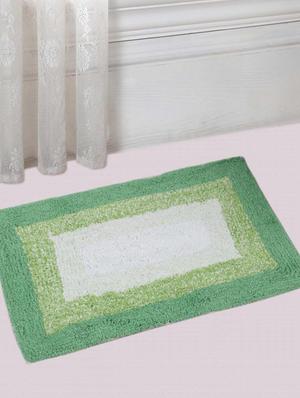 saral home soft cotton anti slip bathmat set of 2 pcs -40x60 cm - 11655615 - Standard Image - 2