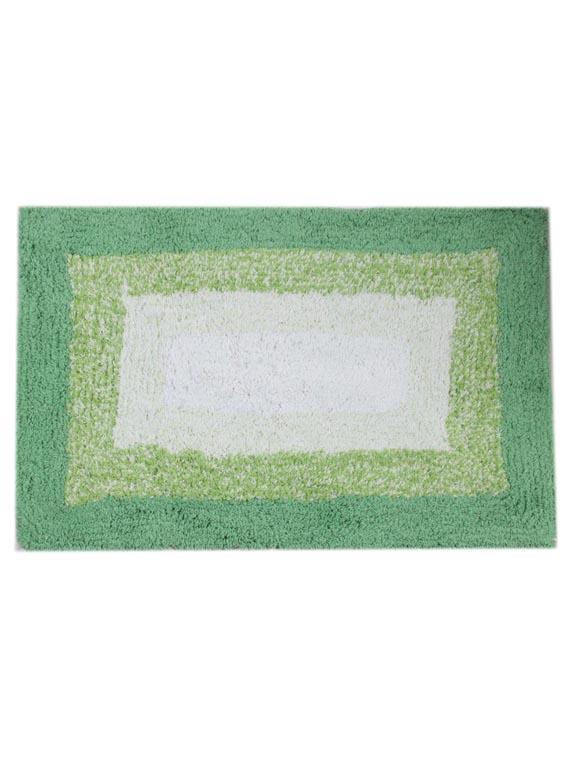 saral home soft cotton anti slip bathmat set of 2 pcs -40x60 cm - 11655618 - Zoom Image - 3