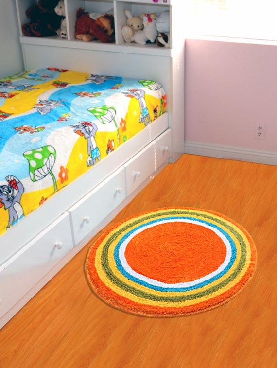 saral home premium quality very soft microfiber anti slip bathmat -60x60 cm - 11656307 - Zoom Image - 1