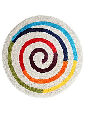 multi colored polyester bath mat - 11656308 - Standard Image - 2
