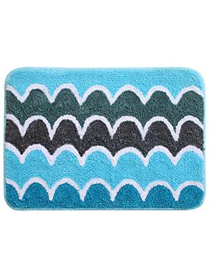 saral home premium quality very soft microfiber anti slip bathmat -40x60 cm - 11656309 - Standard Image - 2