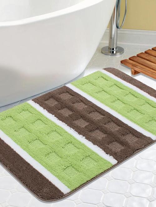 multi colored polyester bath mat - 11656319 - Standard Image - 1