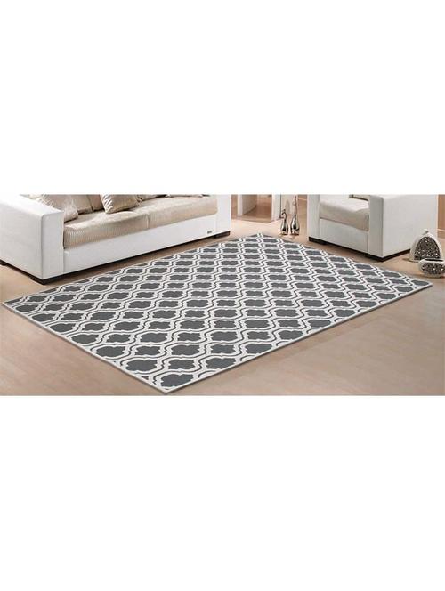 saral home abstract design jacquard floor carpet -120x180 cm - 11665443 - Standard Image - 1