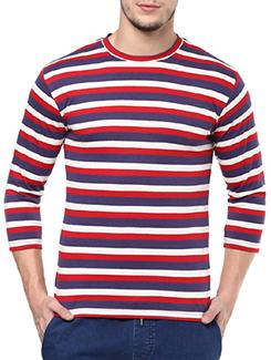 red cotton t-shirt - 11668766 - Standard Image - 1