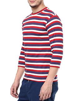 red cotton t-shirt - 11668766 - Standard Image - 2