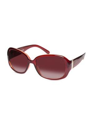 brown square sunglasses with gold detail - 1166898 -  Standard Image - 1