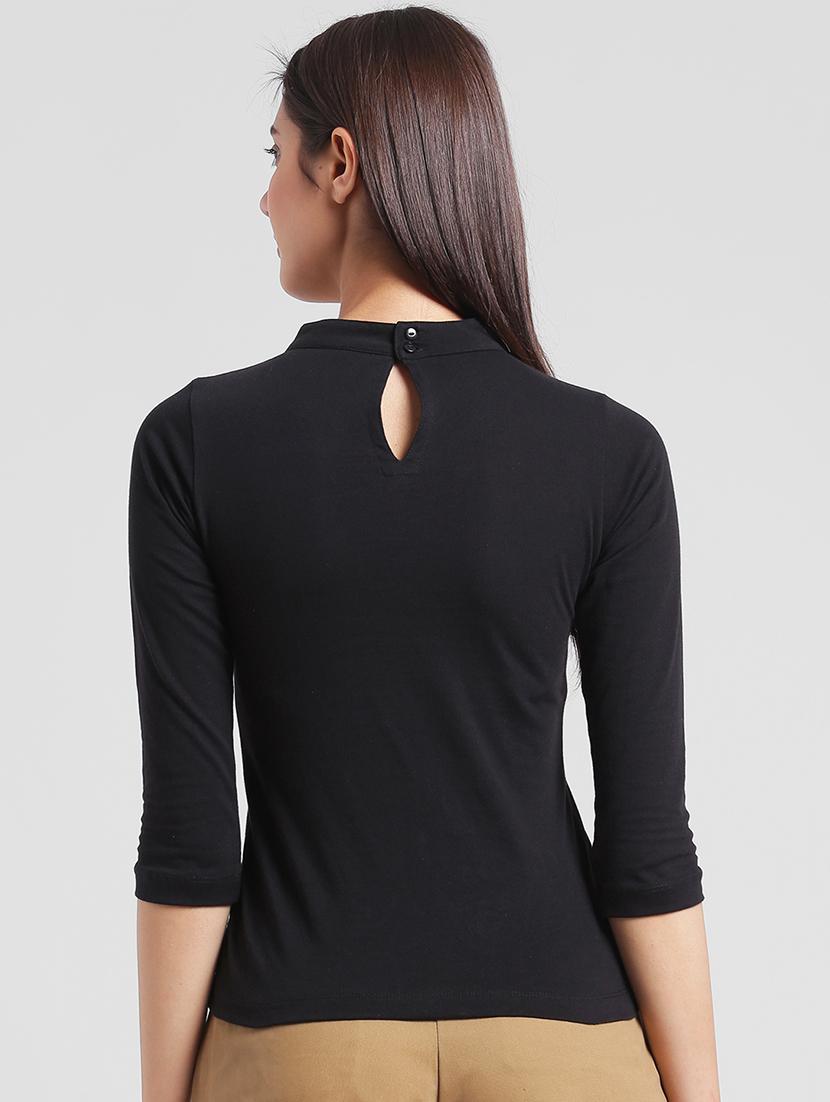 choker neck solid top - 11669033 - Zoom Image - 3