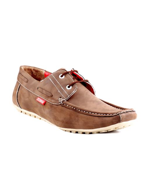 brown synthetic shoes - 11670994 - Standard Image - 1