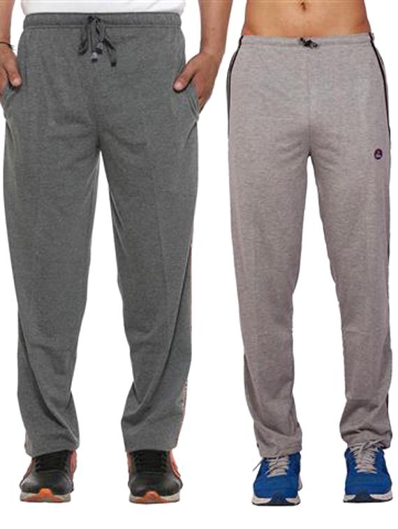 multi colored cotton ankle length track pant - 11677910 - Zoom Image - 1