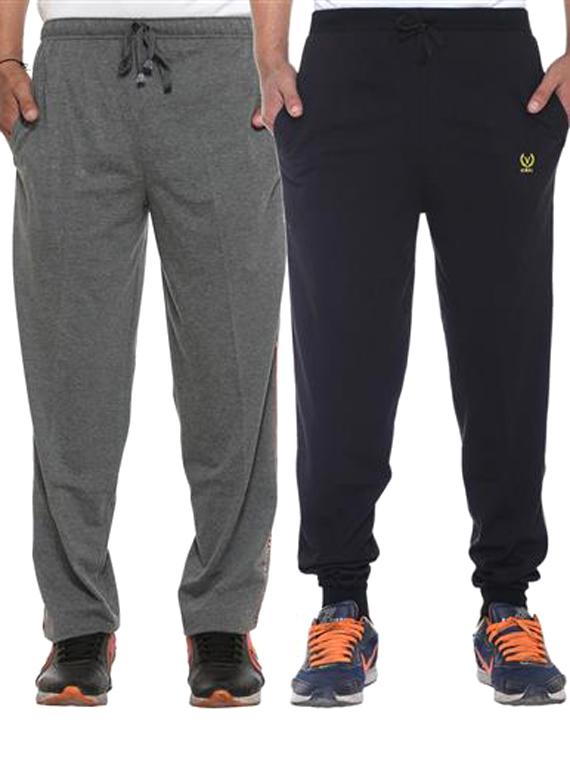 multi colored cotton ankle length track pant - 11677915 - Zoom Image - 1