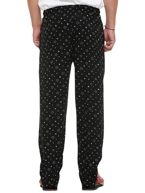 multi colored cotton ankle length track pant - 11677926 - Zoom Image - 4