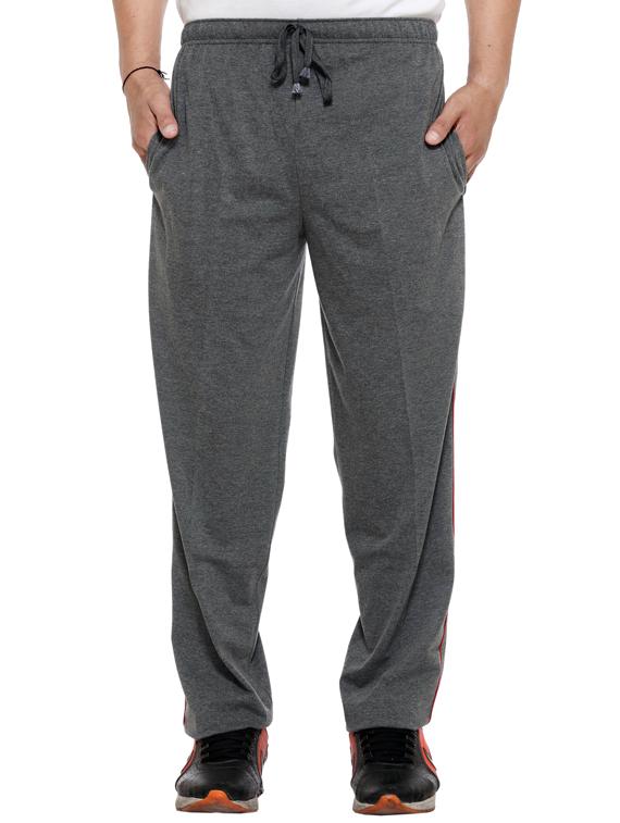 multi colored cotton ankle length track pant - 11677946 - Zoom Image - 2