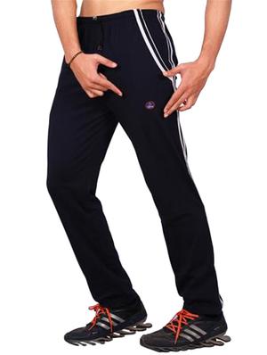 multi colored cotton ankle length track pant - 11677953 - Standard Image - 6