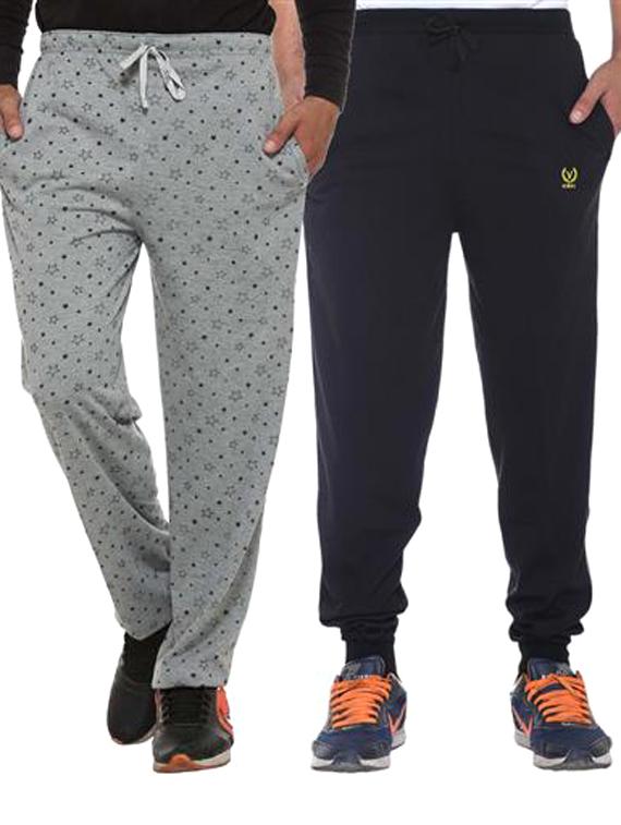 multi colored cotton ankle length track pant - 11677957 - Zoom Image - 1